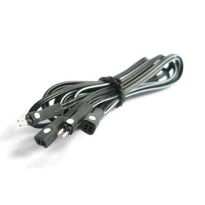 2 Pin Micro Mini Connector with 12" Flexible Leads [2 units]