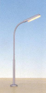 Gray Single Highway Light  - HO Scale  [ 1 unit ]