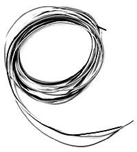 30 Ga Ultra Flex Stranded Wire-Single Conductor [10 Ft, Black]
