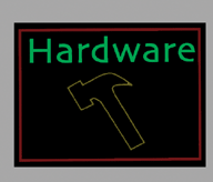 Hardware  EL Sign  [ 1 unit ]