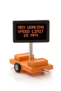 Men Working Speed Limit 15 MPH O Scale